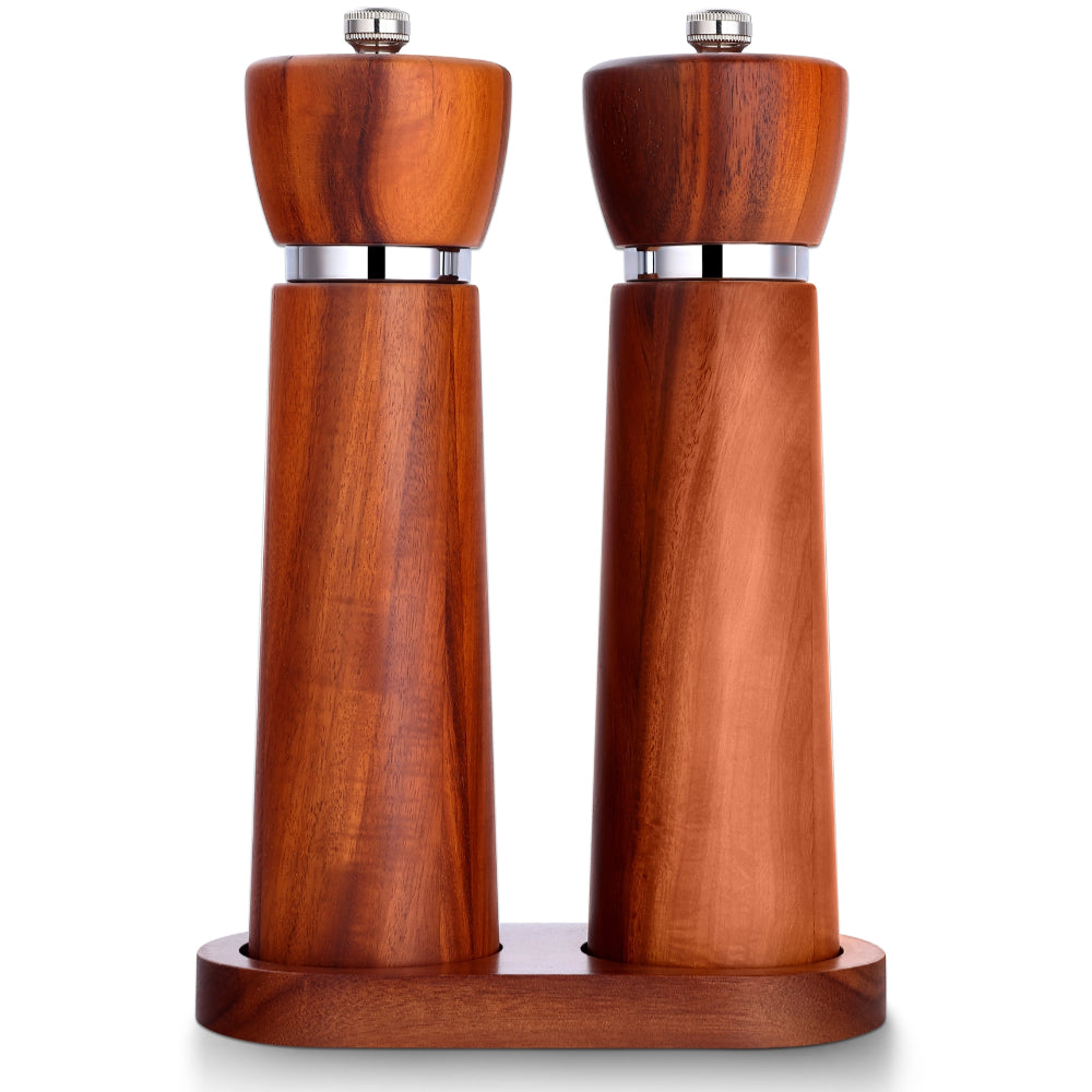 TLYSXPRO Korlo Wooden Salt and Pepper Grinder Set
