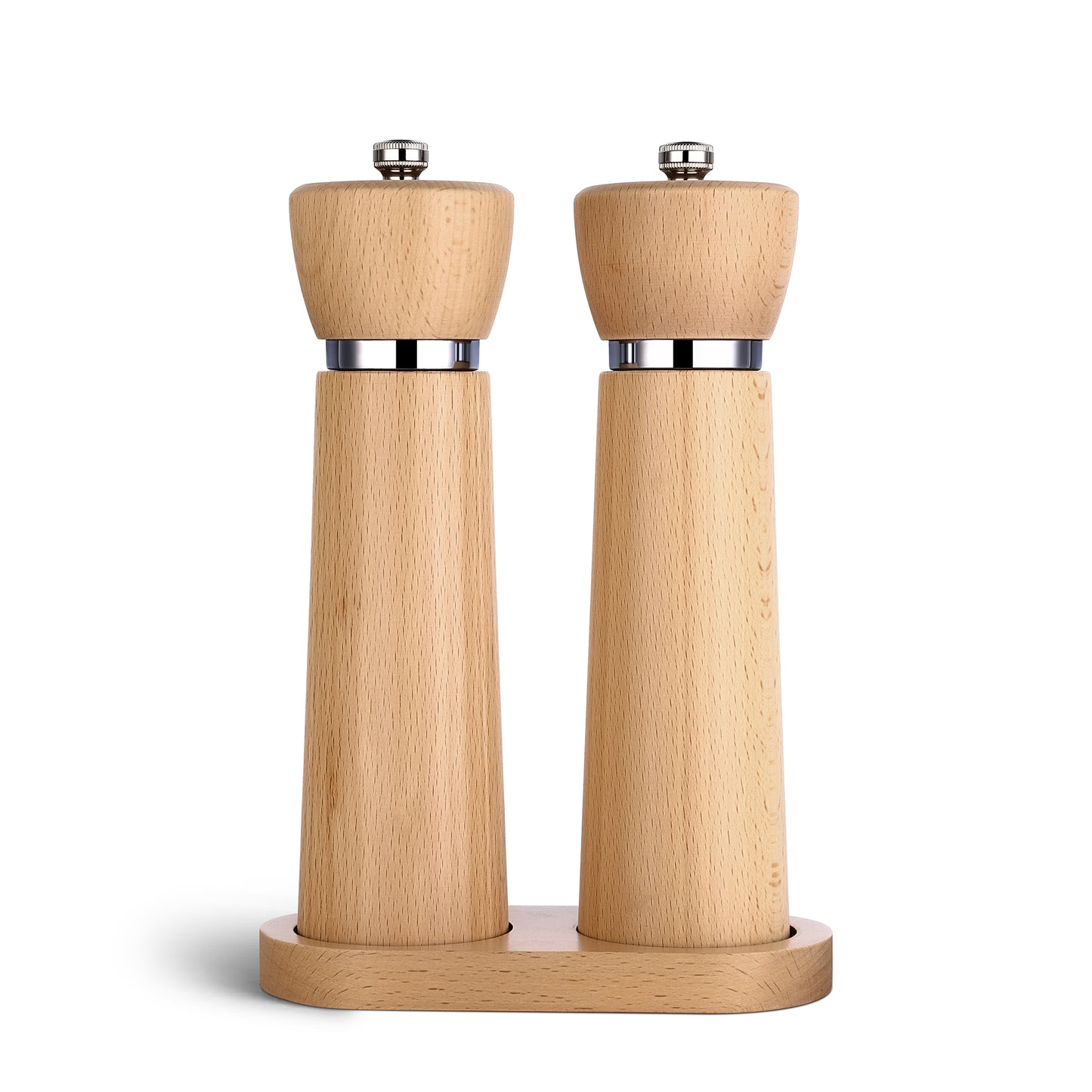 TLYSXPRO Korlo Wooden Salt and Pepper Grinder Set